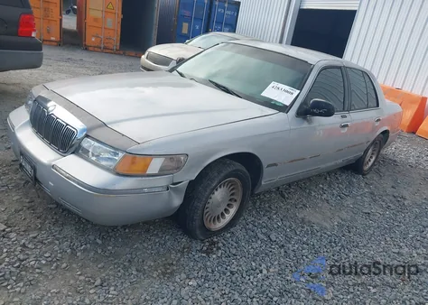 2000 Mercury Grand Marquis Ls z USA, uszkodzony, nr VIN 2MEFM75W3YX604349
